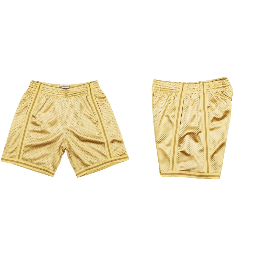 Men's Los Angeles Lakers NBA Midas SM Limited Hardwood Classics Golden Basketball Shorts IBF3383EX